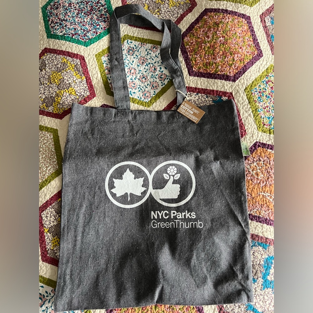 NYC Parks Recycled Cotton Tote Bag (Brand New)